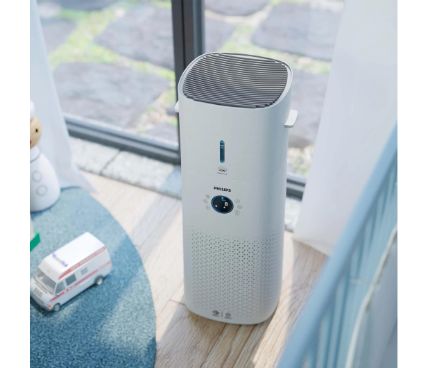 Philips Oczyszczacz z nawilżaczem AC3737/10 biały - 1486246 - zdjęcie 8